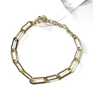 Dainty Chain 14K Gold Plated Bracelet